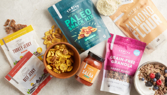 미국 온라인 유기농 기업 '스라이브 마켓'의 판매 상품 <GS리테일 제공>